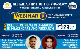 ROLE OF CLINICAL PHARMACIST IN HEALTHCARE AND RESEARCH